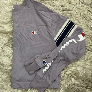 CROPPED VINTAGE CHAMPION CREW !!!